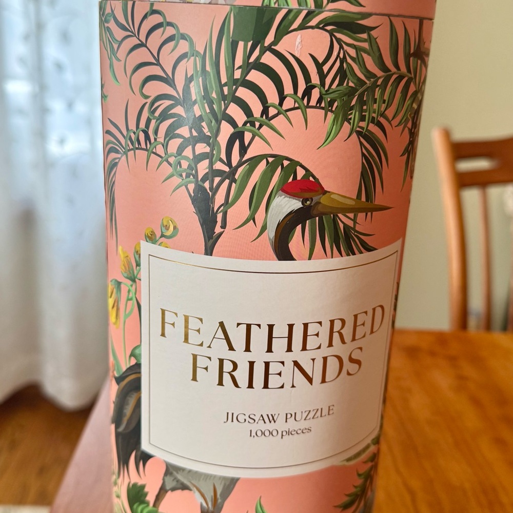 Feathered Friends Tropical Pink Jigsaw Puzzle - 1000 Pieces